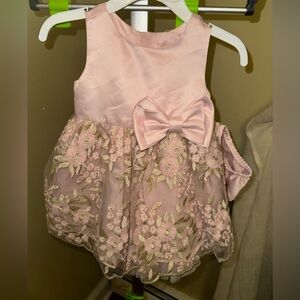 Rare Editions Toddler Girls Sleeveless Flower Girl A-Line Dress 3/6 Months NWT